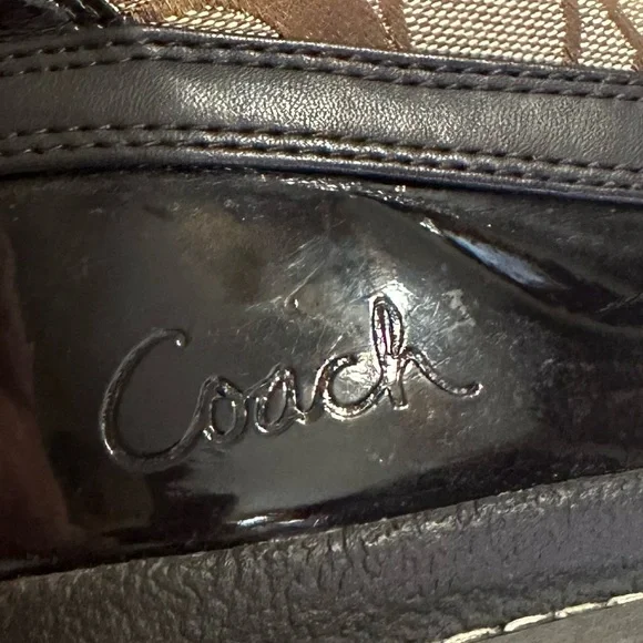 Coach Leonora Women’s Brown Winter Boots Furry Lining - Picture 13 of 14